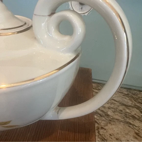 Vintage 1930s Porcelain Hall Superior China Aladdin Autumn Leaf - Picture 6 of 8